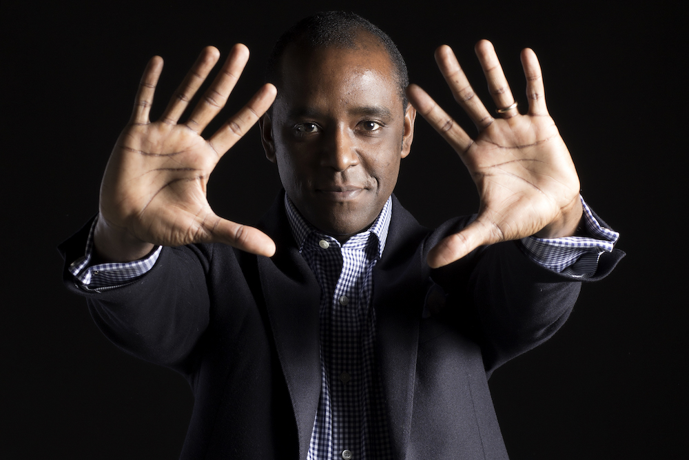 Danny Grissett; piano; portrait; 2017